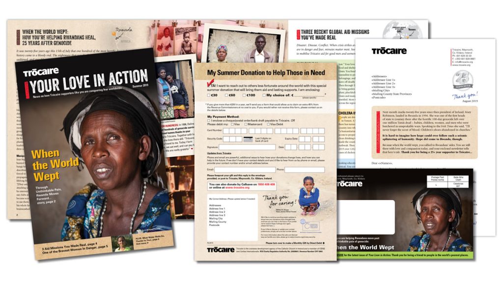 Your Love Action Newsletter sample